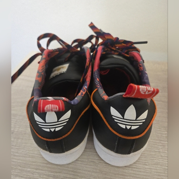 Adidas Originals Superstar Chinese New Year Black Liquid Gold Kids Youth 4 Ox - Picture 7 of 8